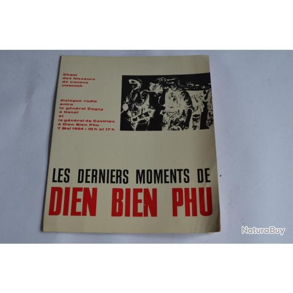 45 Tours Les derniers moments de Dien Bien Phu 1954