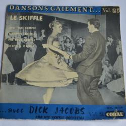 45 Tours DICK JACOBS Le skiffle Vol.25 1959