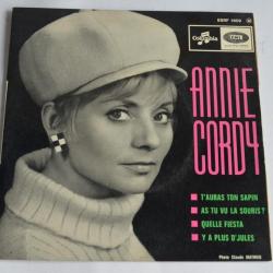 45 Tours Annie Cordy ?- T'Auras Ton Sapin 1966