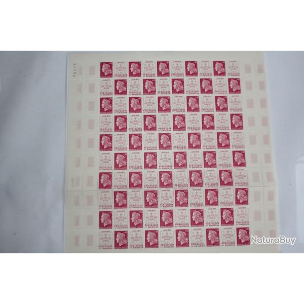 Timbres Feuille x50 timbres P�rigueux 1er �mission 1970 neuf