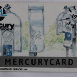 T&eacute;l&eacute;carte GPT Royaume-Uni First Issue 1988 5MERA