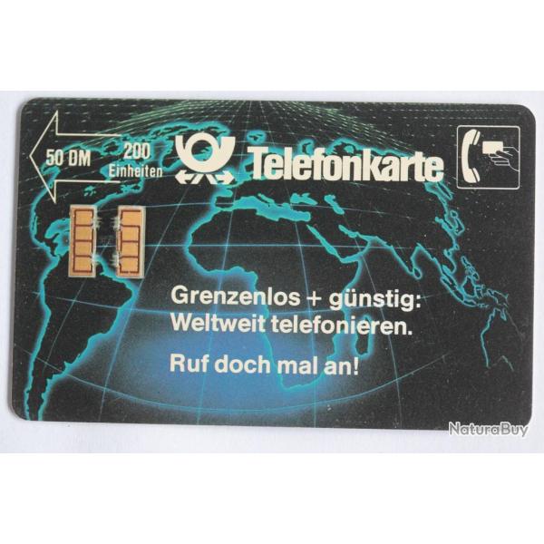 T�l�carte � puce Allemagne Grenzenlos 1989