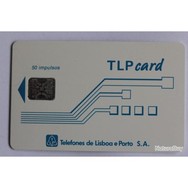 T�l�carte � puce Portugal TLP Card 1991
