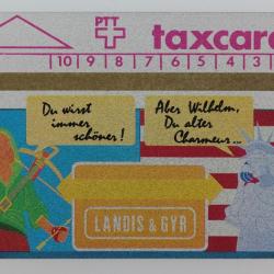 Télécarte L&G 4 Colours Printing Demo Willhelm Tell Suisse