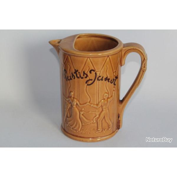 Pichet publicitaire Pastis Janot bistrot