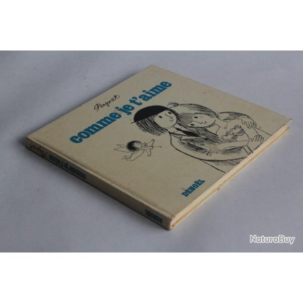 BD Comme je t'aime Peynet �dition Deno�l EO 1971