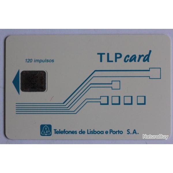 T�l�carte � puce Portugal TLP Card 1991
