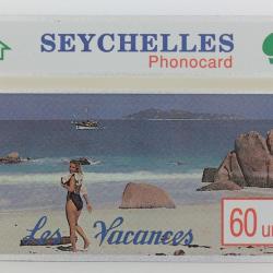 Télécarte L&G dummy Seychelles Les Vacances III