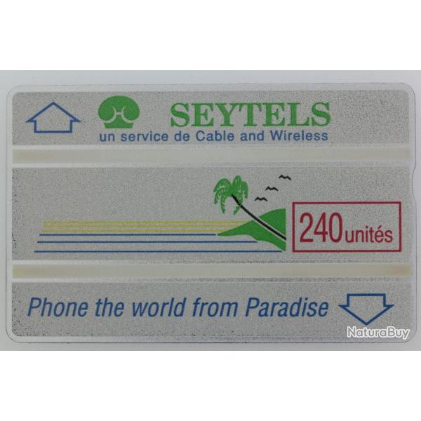T�l�carte L&G dummy Seychelles Phone The World From Paradise