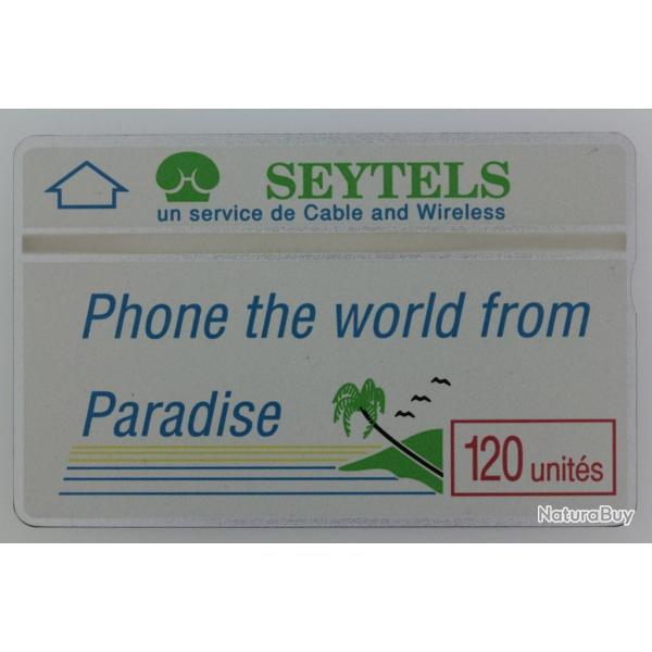T�l�carte L&G dummy Seychelles Phone The World From Paradise