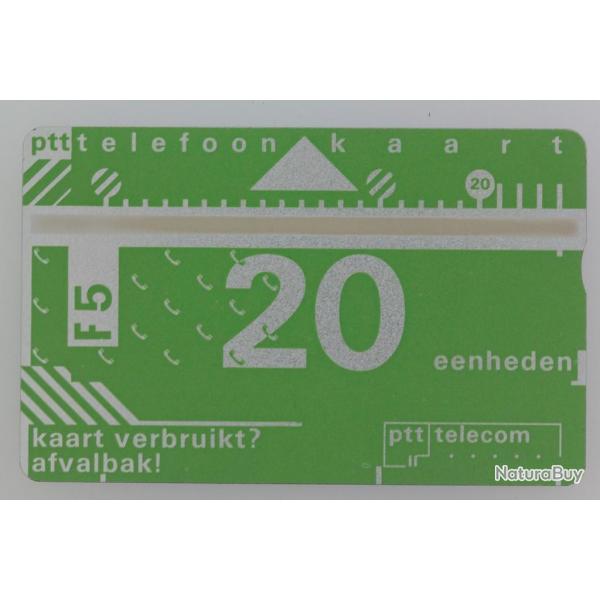 T�l�carte L&G dummy PTT Telecommunicatie 20 eenheden Pays-Bas