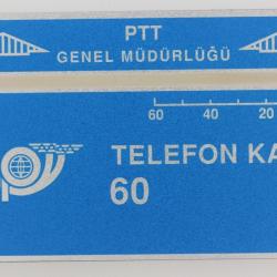 Télécarte Landis & Gyr dummy Blue PTT Turquie