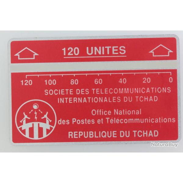 T�l�carte L&G Tchad Red 120 U 901C