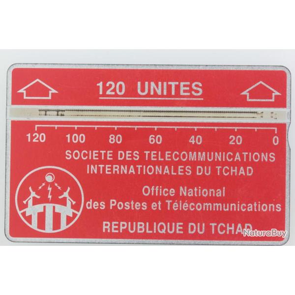 T�l�carte L&G Tchad Red 120 U 901C