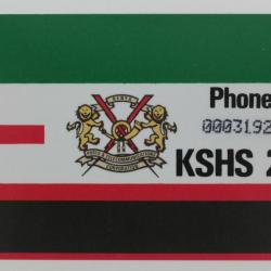 Télécarte Autelca Mali K.P.T.C. Logo 200 Medium Number