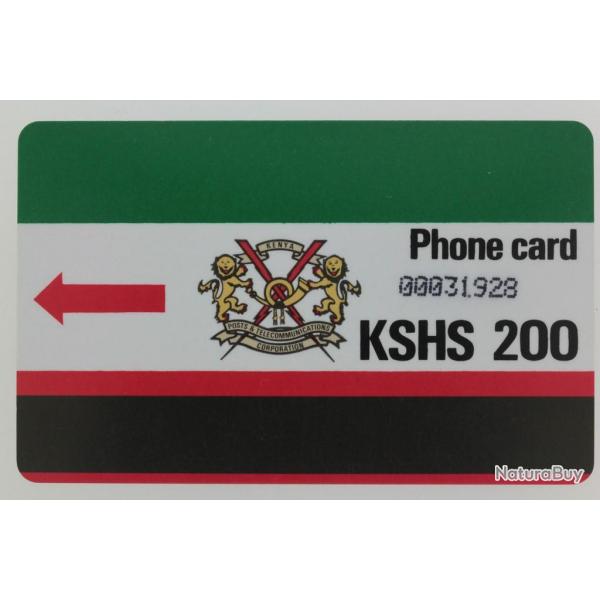 T�l�carte Autelca Mali K.P.T.C. Logo 200 Medium Number