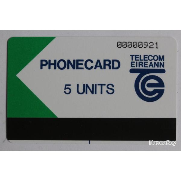 T�l�carte Irlande Autelca Trial Card 1989