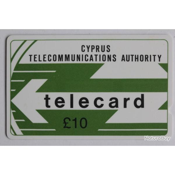 T�l�carte GPT Chypre Cyta Logo 10 � 1988 6CYPB