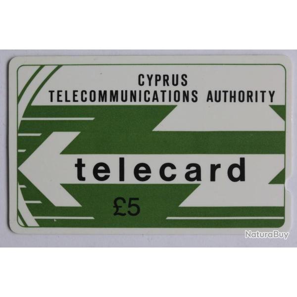 T�l�carte GPT Chypre Cyta Logo 5 � 1988 8CYPA
