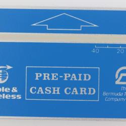 Télécarte L&G dummy Bermudes 40 units