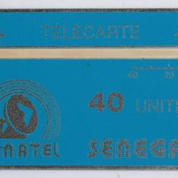 Télécarte L&G Sénégal 40 U 905A