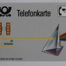 Télécarte à puce Allemagne Internationale Funkausstellung Berlin 1989