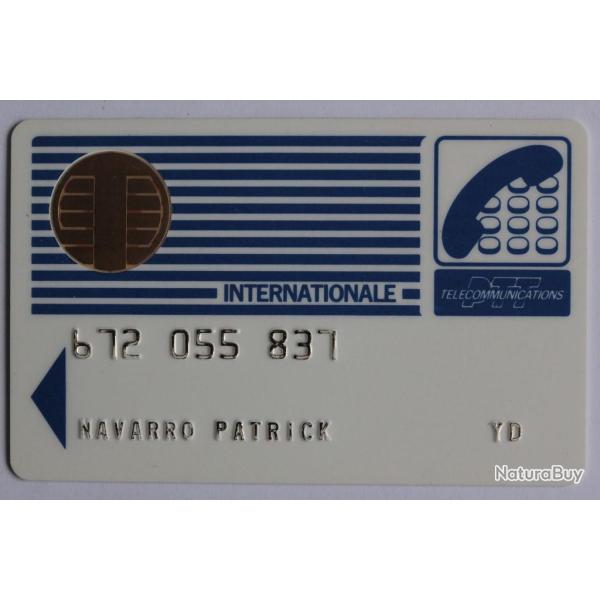 T�l�carte � puce Bull France Telecom nationale