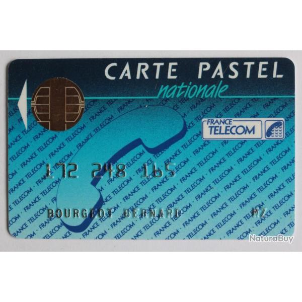 T�l�carte � puce Bull France Carte Pastel nationale D�monstration