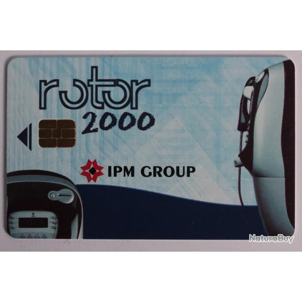 Carte � puce Smart card Demo Rotor 2000 IPM Group Italie