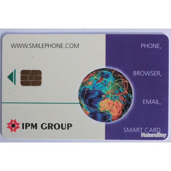 Carte � puce Smart card Smilephone IPM Group Italie