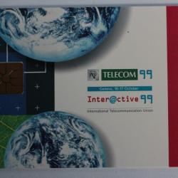Carte à puce Gemplus Ericsson Telecom 1999 Smart card demo