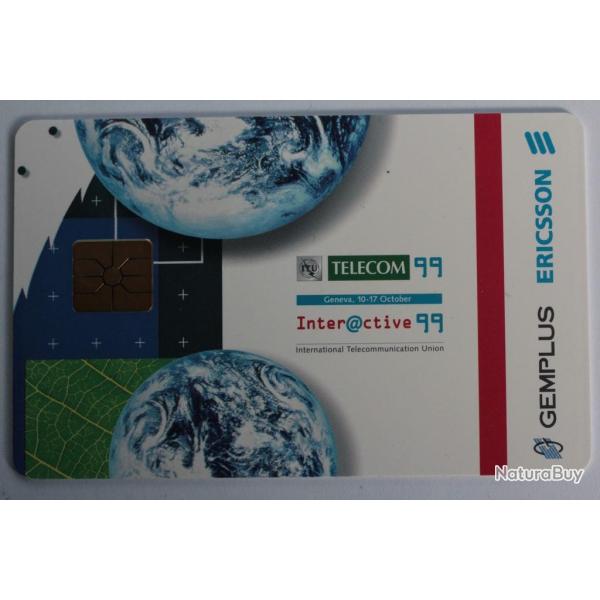Carte � puce Gemplus Ericsson Telecom 1999 Smart card demo
