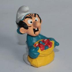Figurine Schtroumpf avec masque de Gargamel 20199