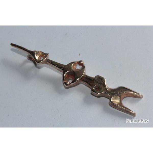 Pendentif design bronze dor� Mich�le FORGEOIS