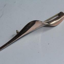 Broche design bronze cuivr&eacute; Mich&egrave;le FORGEOIS Bijoux