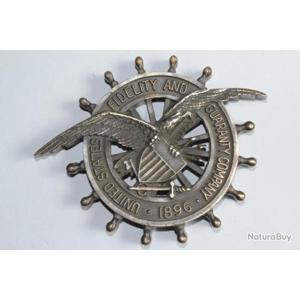 Presse papier United States Fidelity and guaranty company 1896 Assurance