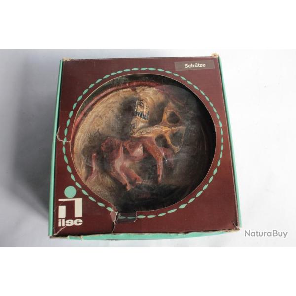 Bas relief bois sculpt� zodiaque Sagittaire Ilse Sch�tze