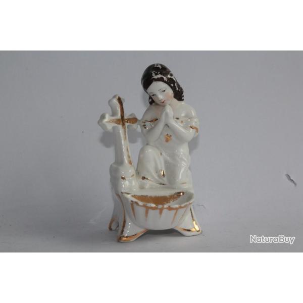 B�nitier porcelaine Vieux Paris