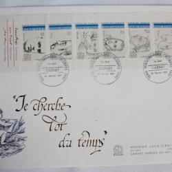 Enveloppe France FDC grand format 1991 S&eacute;rie personnages c&eacute;l&egrave;bres