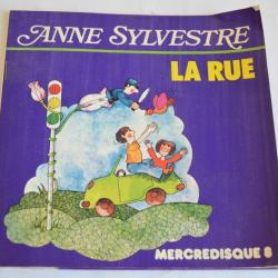 Vinyle 45T Chanson  Anne Sylvestre ?- La Rue