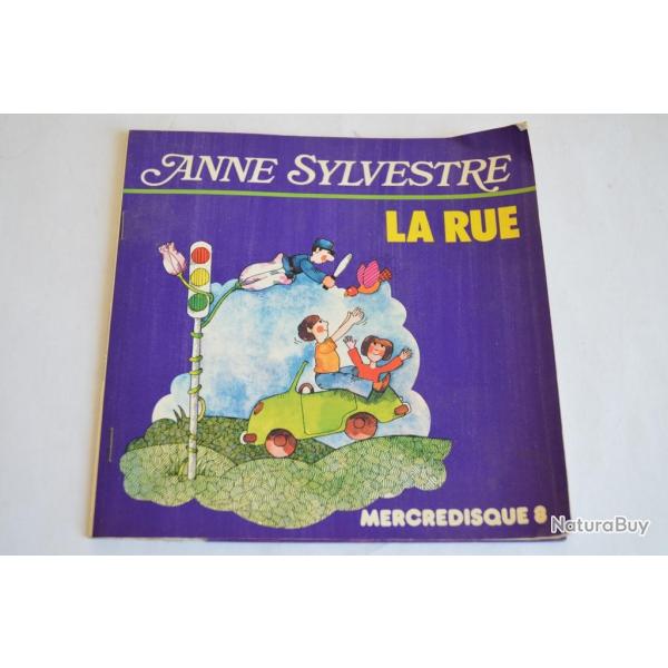 Vinyle 45T Chanson  Anne Sylvestre ?- La Rue