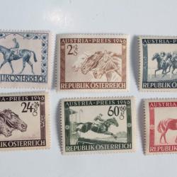 Timbres Autriche Austria Preis 1946 neufs