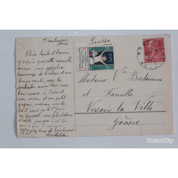 Vignette France Vivre d�fense contre la tuberculose 1923