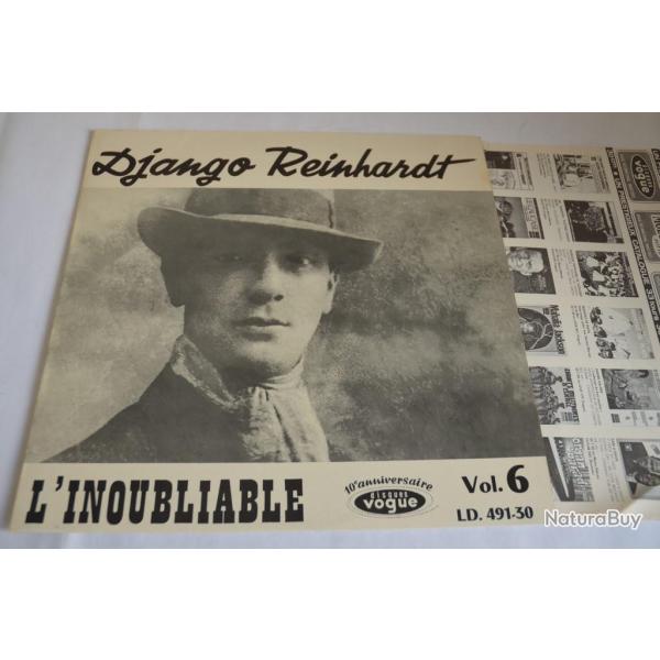 Vinyle 33T Jazz Django Reinhardt - L'Inoubliable