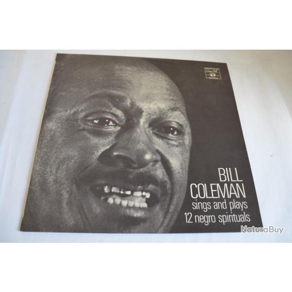 Vinyle 33T Gospel  Bill Coleman ?- Sings And Plays 12 Negro Spirituals