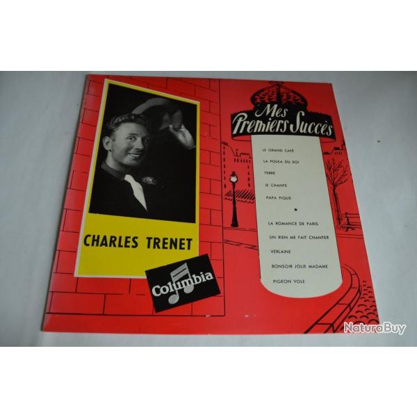 Vinyle 33T Chanson Charles Trenet ?- Mes Premiers Succ�s