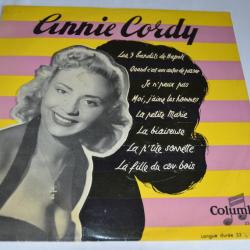 Vinyle 33T Chanson  Annie Cordy ?- Les 3 Bandits De Napoli