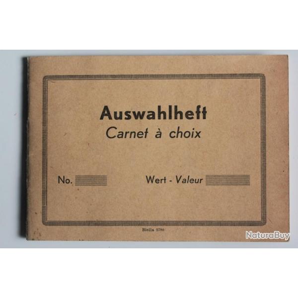 Timbres Carnet � choix Suisse oblit�r� sur charni�re