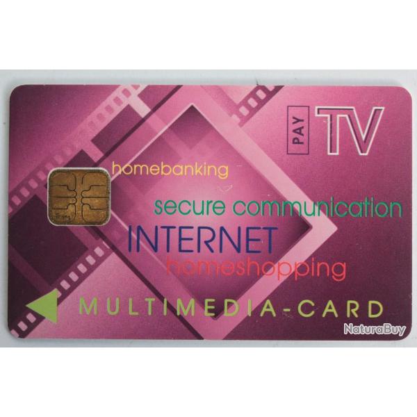Carte � puce Multimedia Card ODS Landis & Gyr Company Allemagne