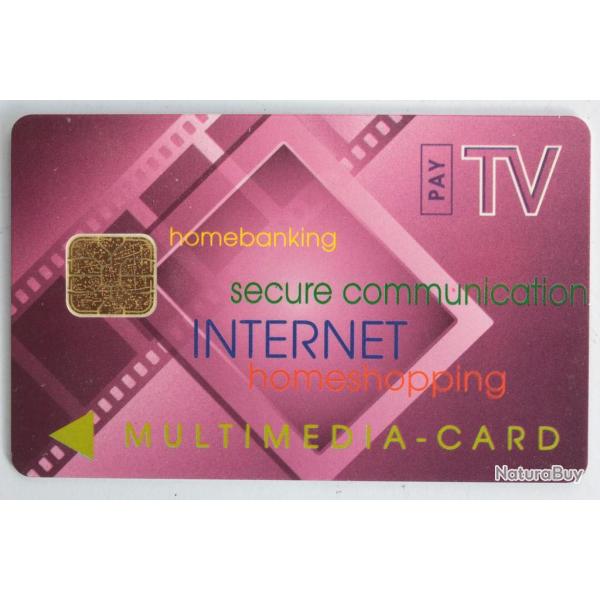 Carte � puce Multimedia Card ODS Landis & Gyr Company Allemagne